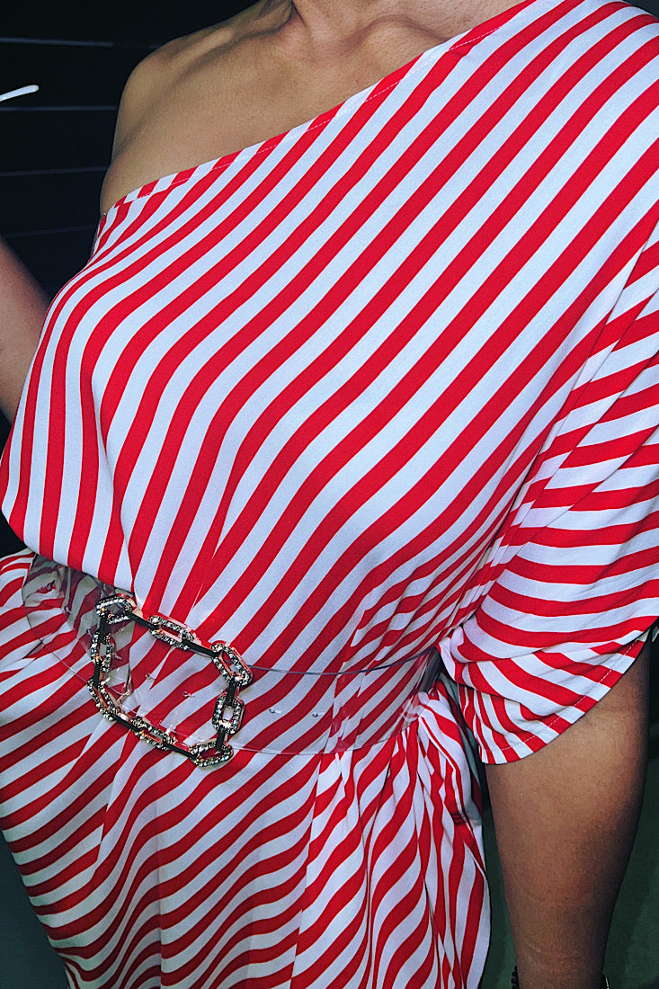 Squared Up Embellished Wide Belt
