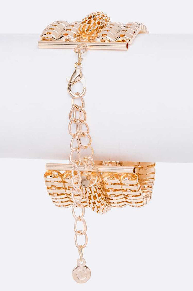 Golden Coil Bracelet