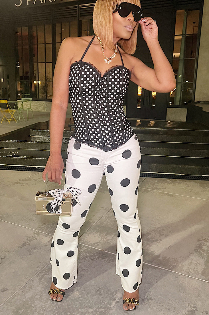 Dot Drama Jeans