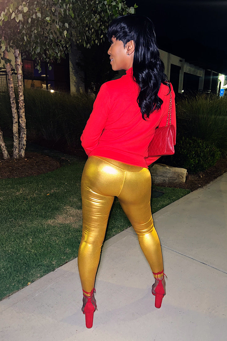 Sunset Gold Soul Leggings
