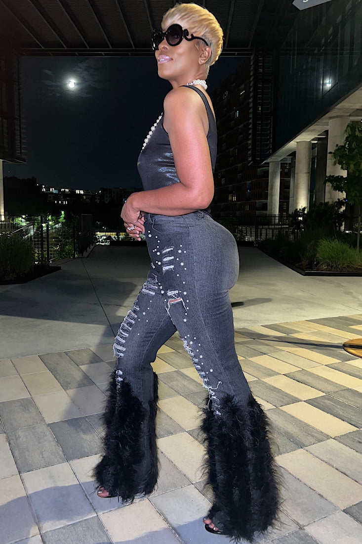 Fur Fur Luxe Jeans