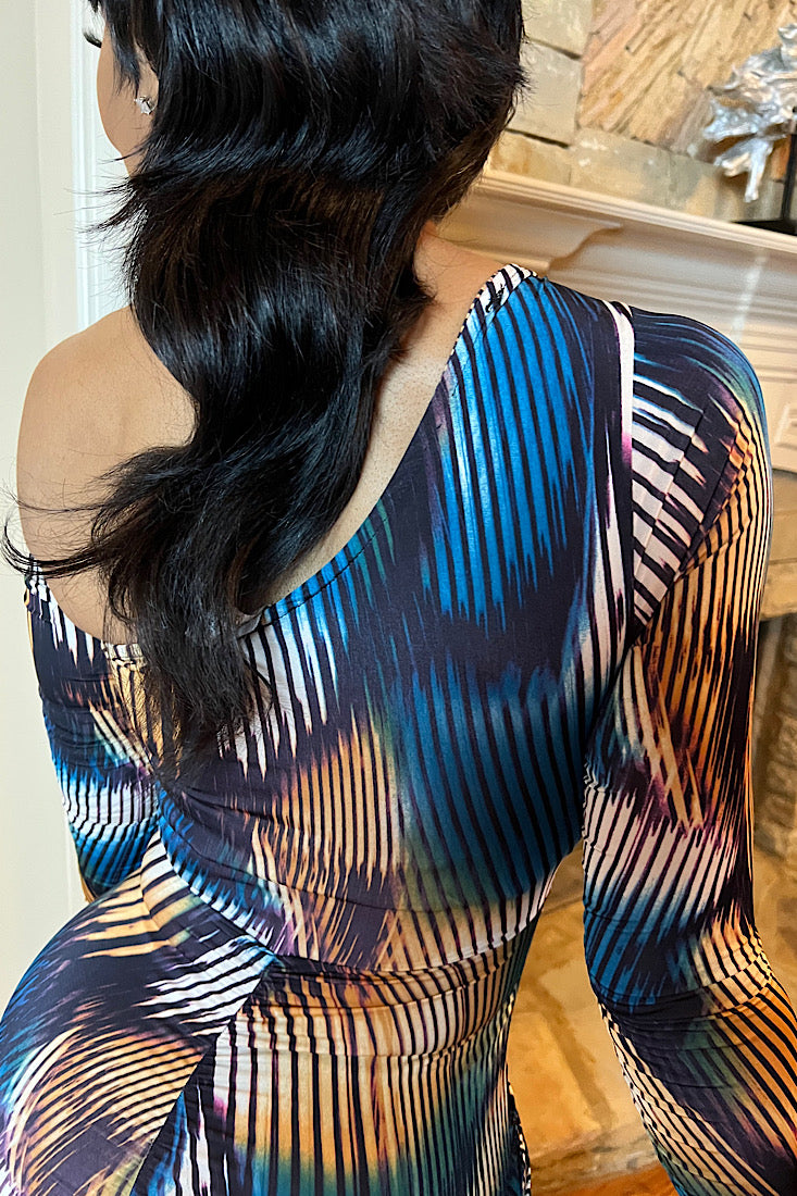 Aquarius Vibes Mini Dress