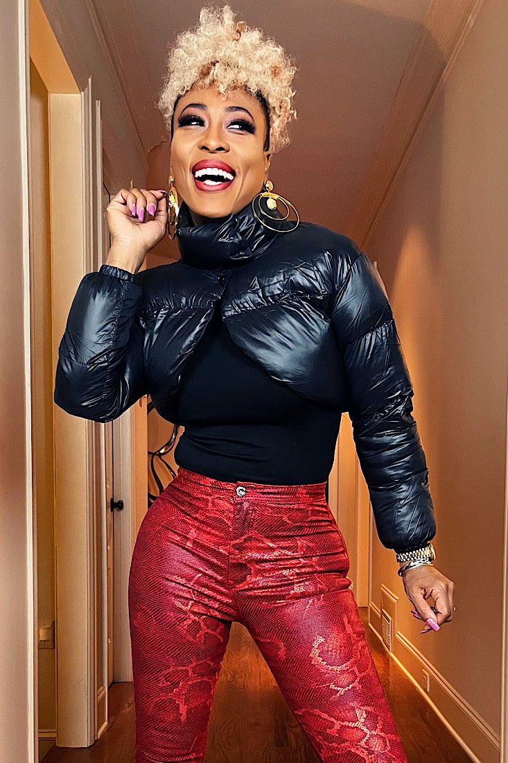The Perfect Animalistic Pant - Red - Gritty Soul