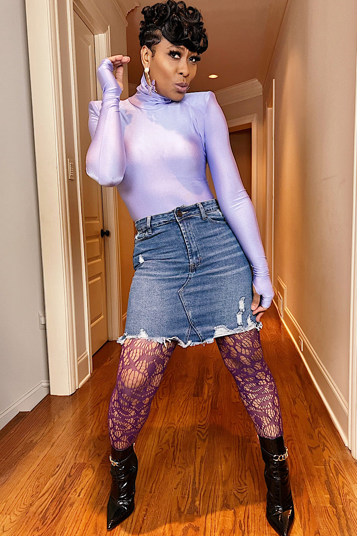 Purple Craze Stockings
