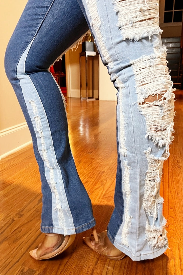 Fray Fray Shredded Jeans