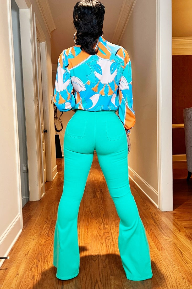 Envy-Me-Baby Jeans in Green