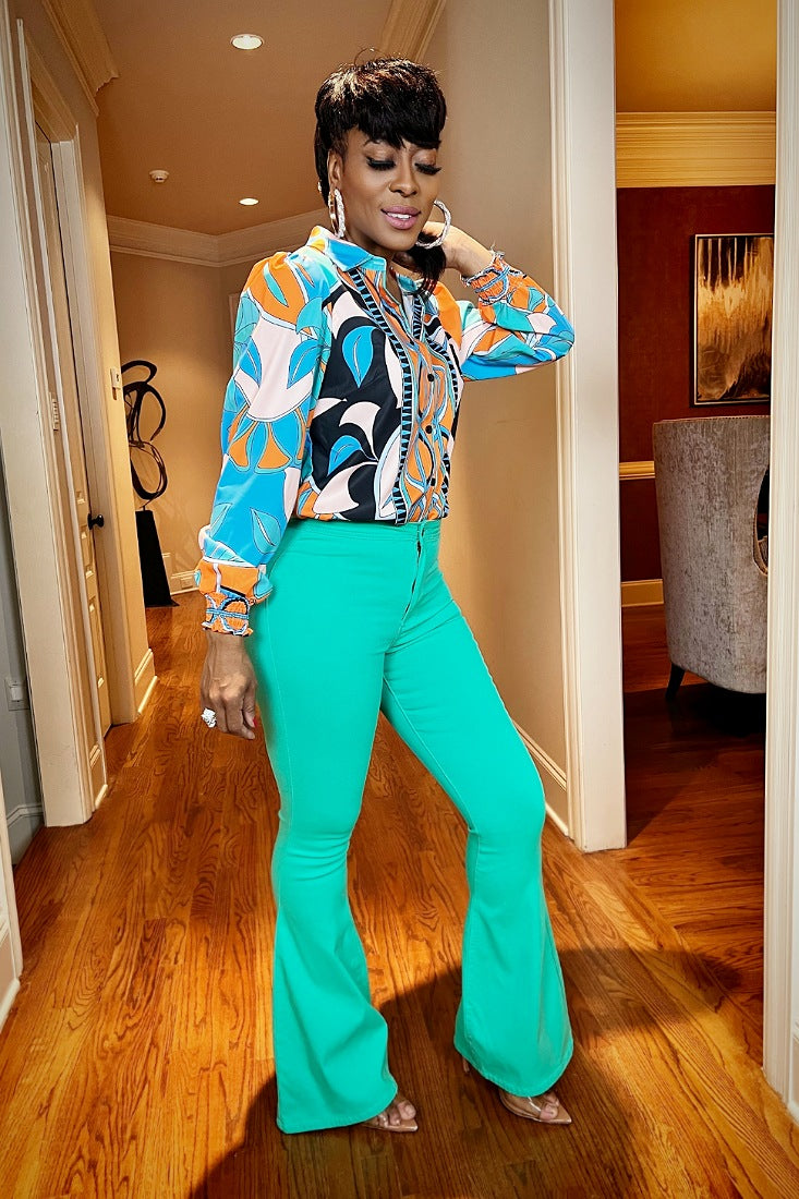 Envy-Me-Baby Jeans in Green