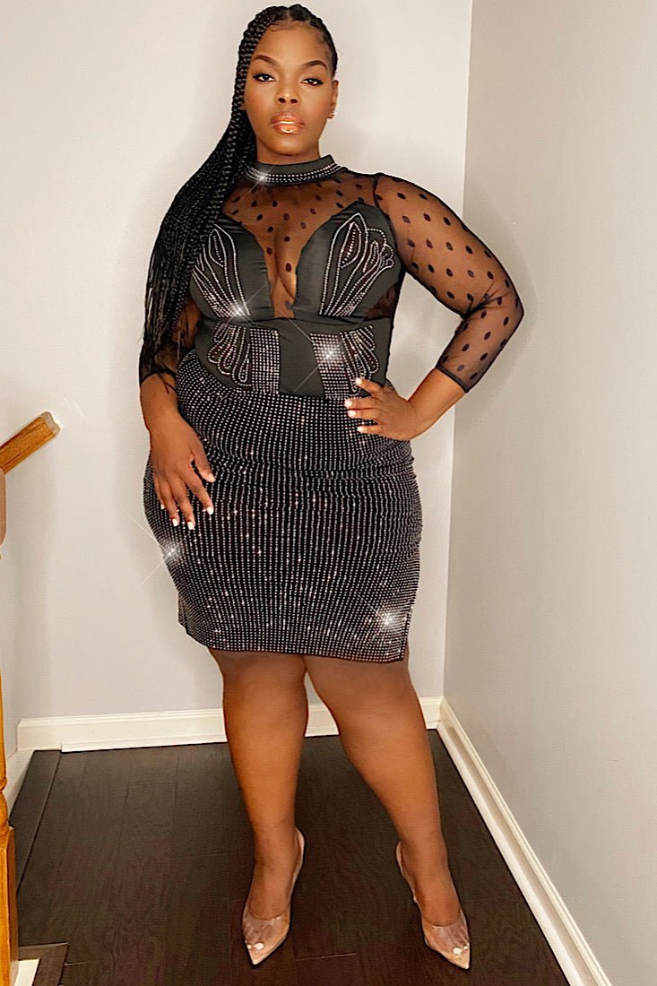 Bobbi Blinged Out Bodysuit - Gritty Soul