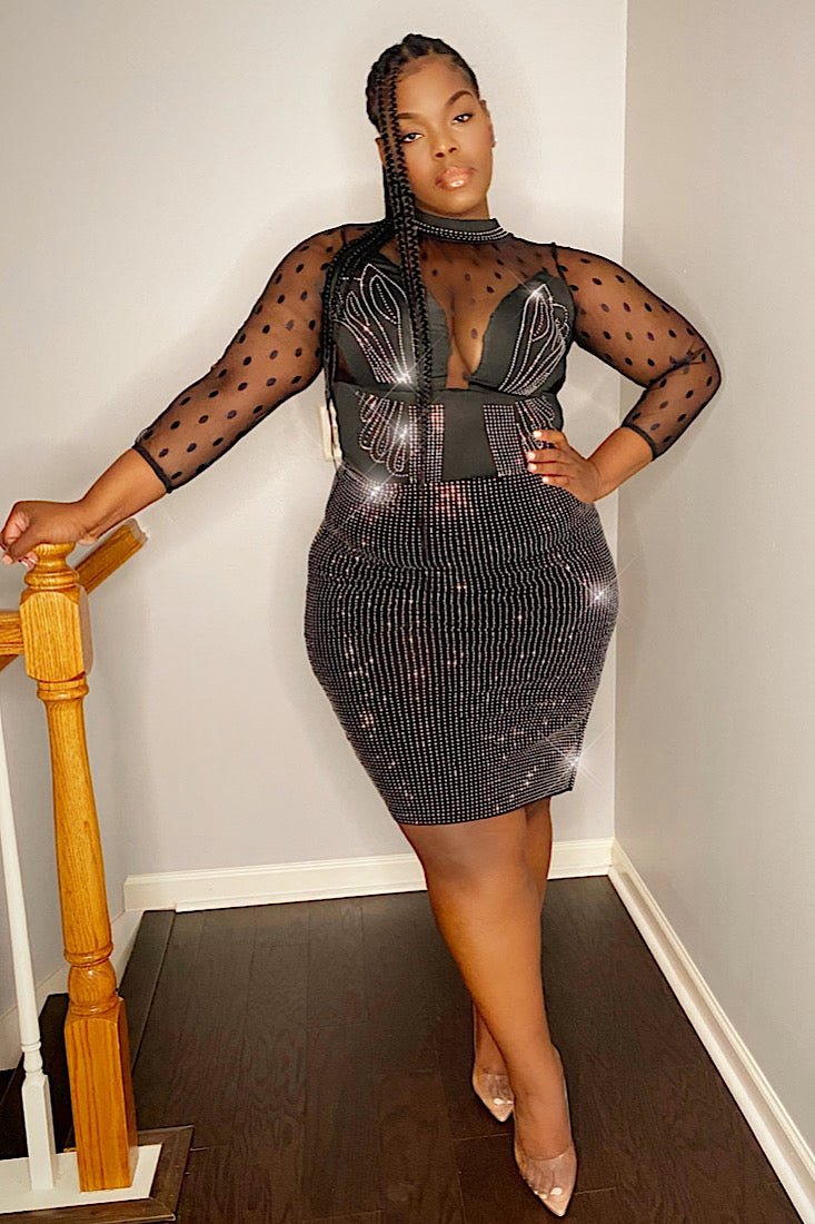 Bobbi Blinged Out Bodysuit - Gritty Soul