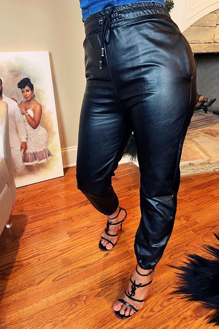 Tougher Than Leather Jogger - Black - Gritty Soul